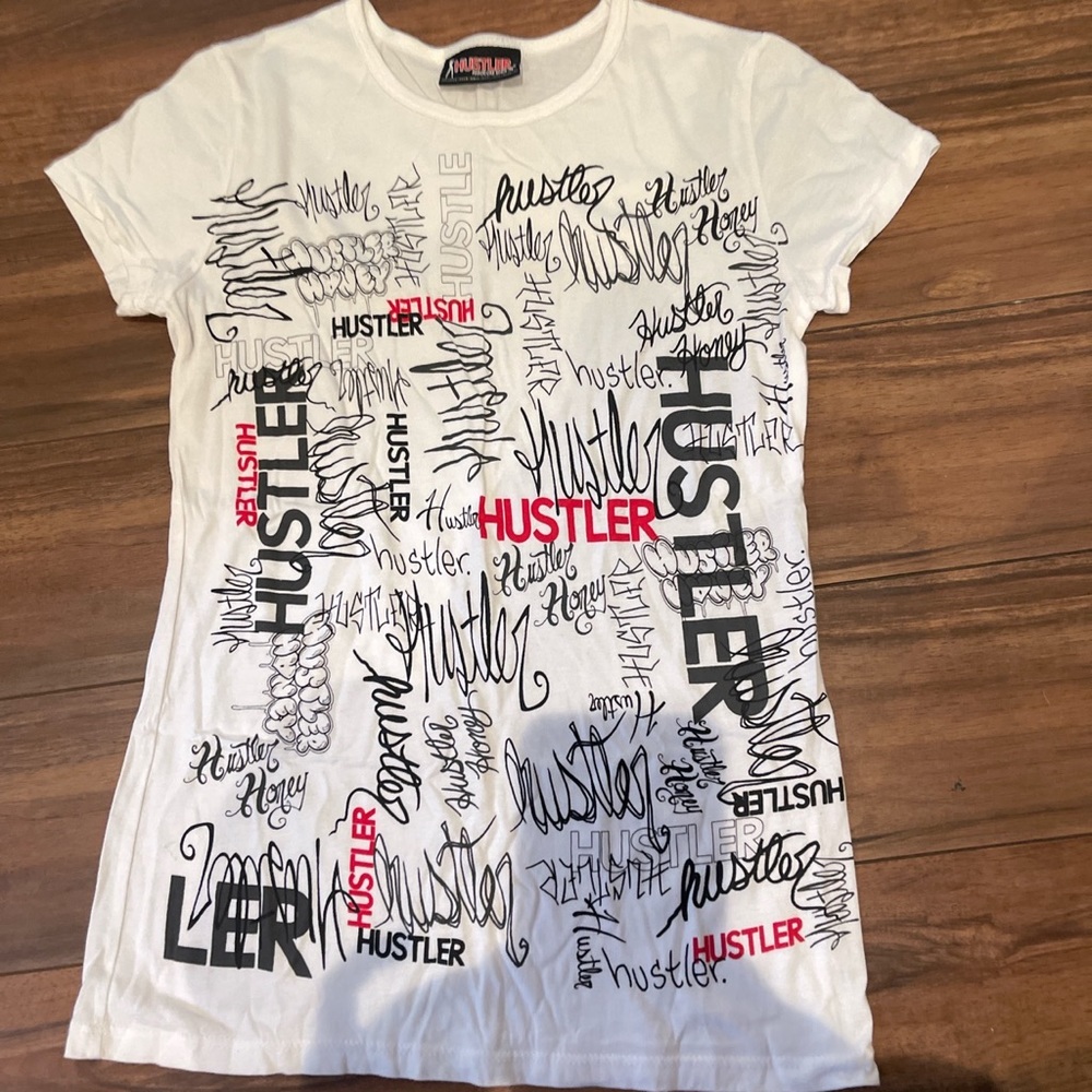 Y2K white tee